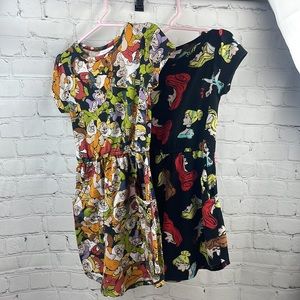 Disney Lularoe size 4 Mae dress bundle